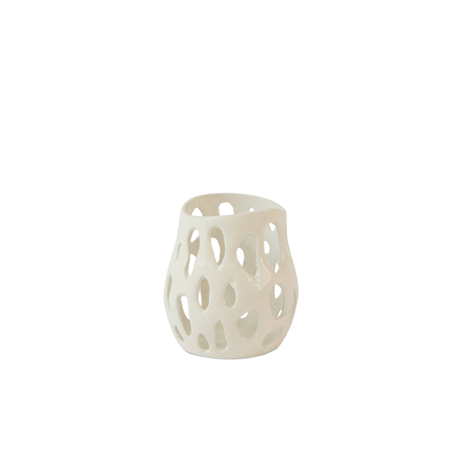 Light & Living Theelicht Ø12x12 cm SARANI glans crème