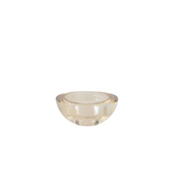 Light & Living Theelicht Ø8x3,5 cm XELON glas amber