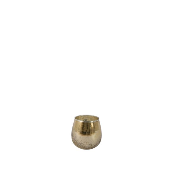 Light & Living Theelicht Ø10x10 cm MIRJOLI glas goud luster