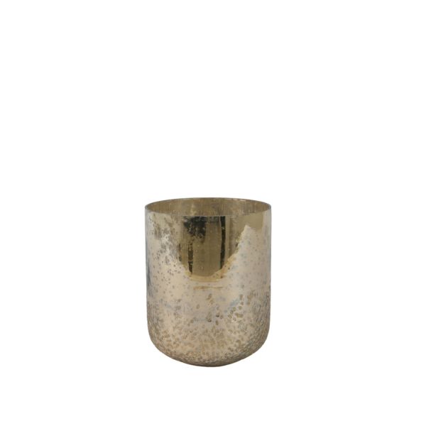 Light & Living Windlicht Ø16x21 cm MIRJOLI glas goud luster