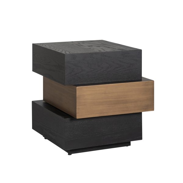 Richmond Interiors Bijzettafel Cambon dark coffee
