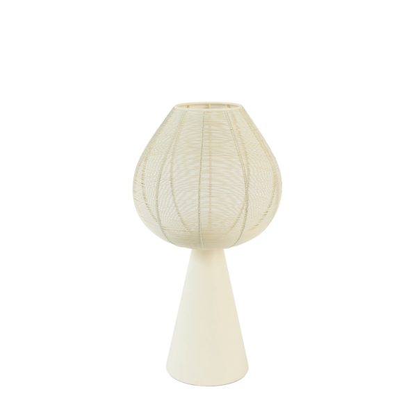 Light & Living Windlicht Ø30x56 cm MARET mat crème
