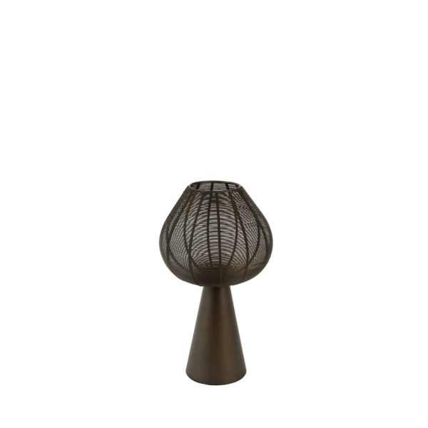 Light & Living Windlicht Ø24x40 cm MARET mat bruin-brons