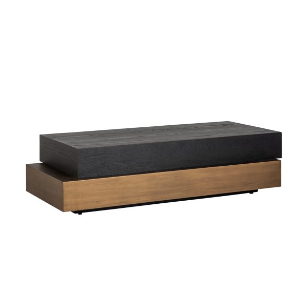 Richmond Interiors Salontafel Cambon dark coffee