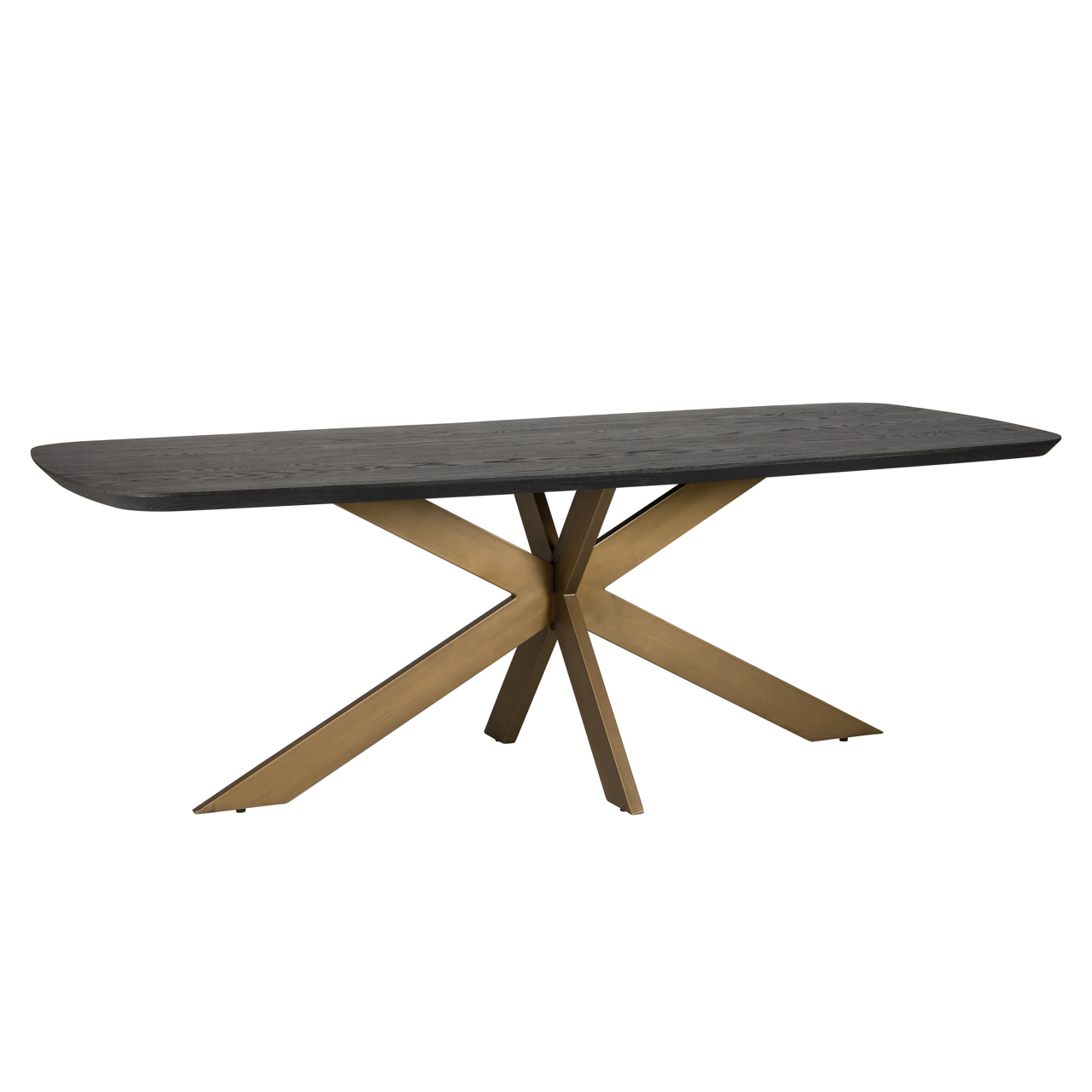 Richmond Interiors Eettafel Cambon dark coffee danish oval 230