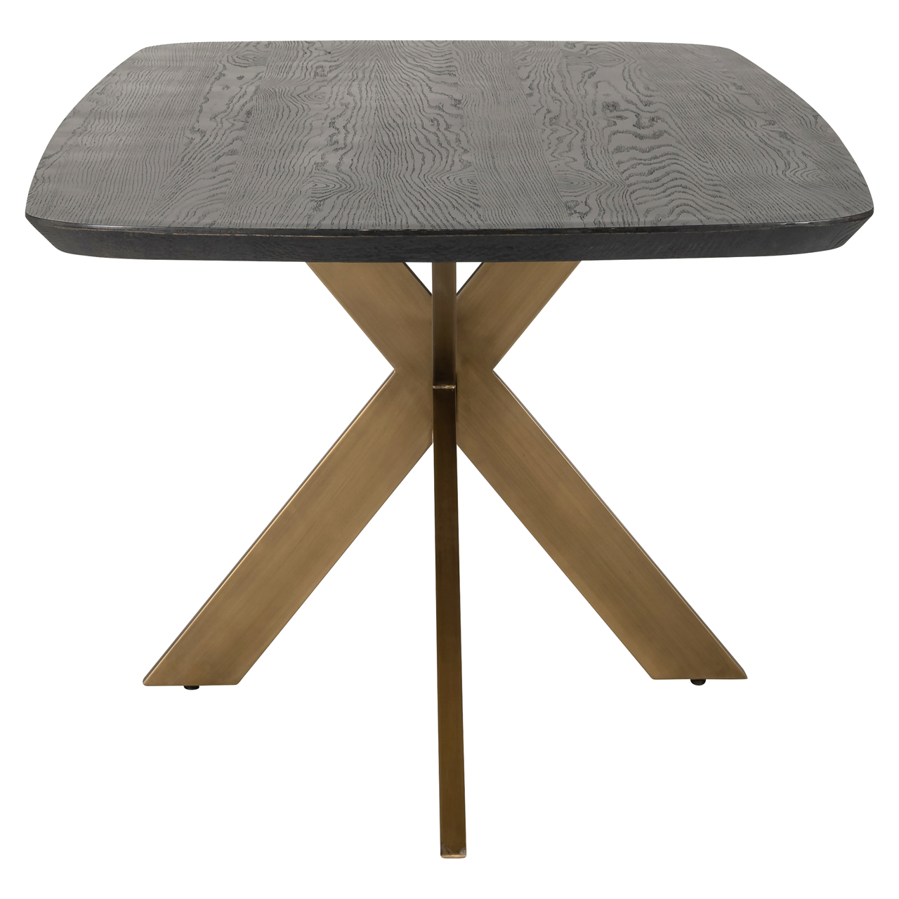 Richmond Interiors Eettafel Cambon dark coffee danish oval 230