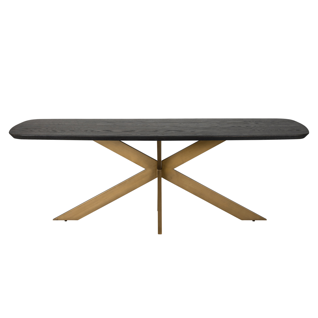 Richmond Interiors Eettafel Cambon dark coffee danish oval 230