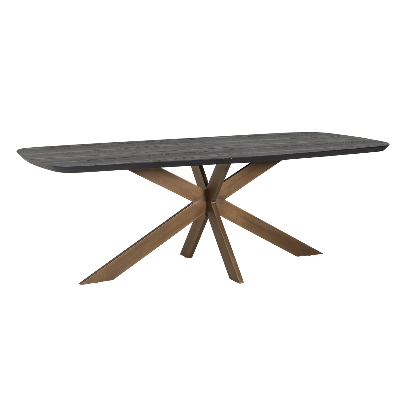 Richmond Interiors Eettafel Cambon dark coffee danish oval 230