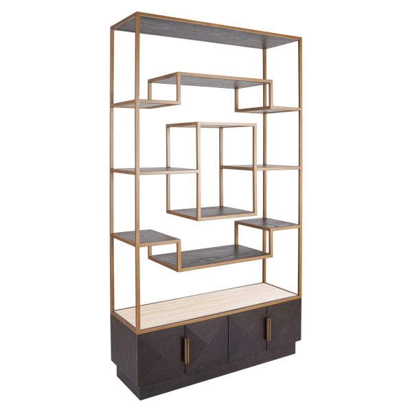 Richmond Interiors Wandkast Claremont brown