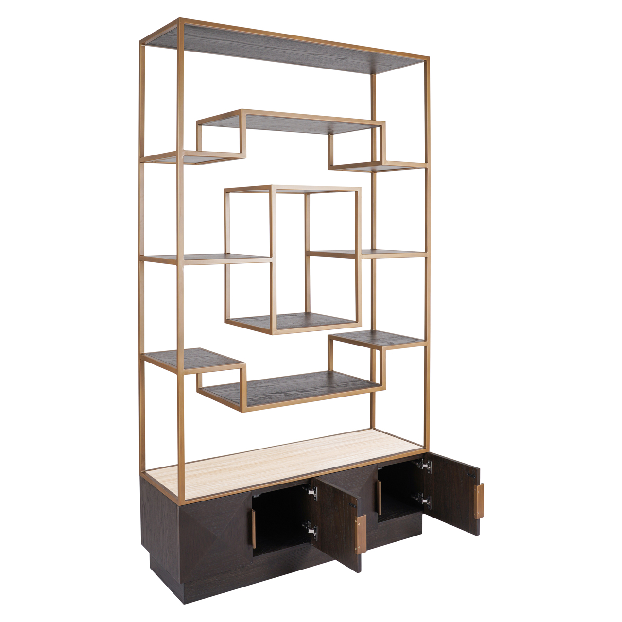 Richmond Interiors Wandkast Claremont brown