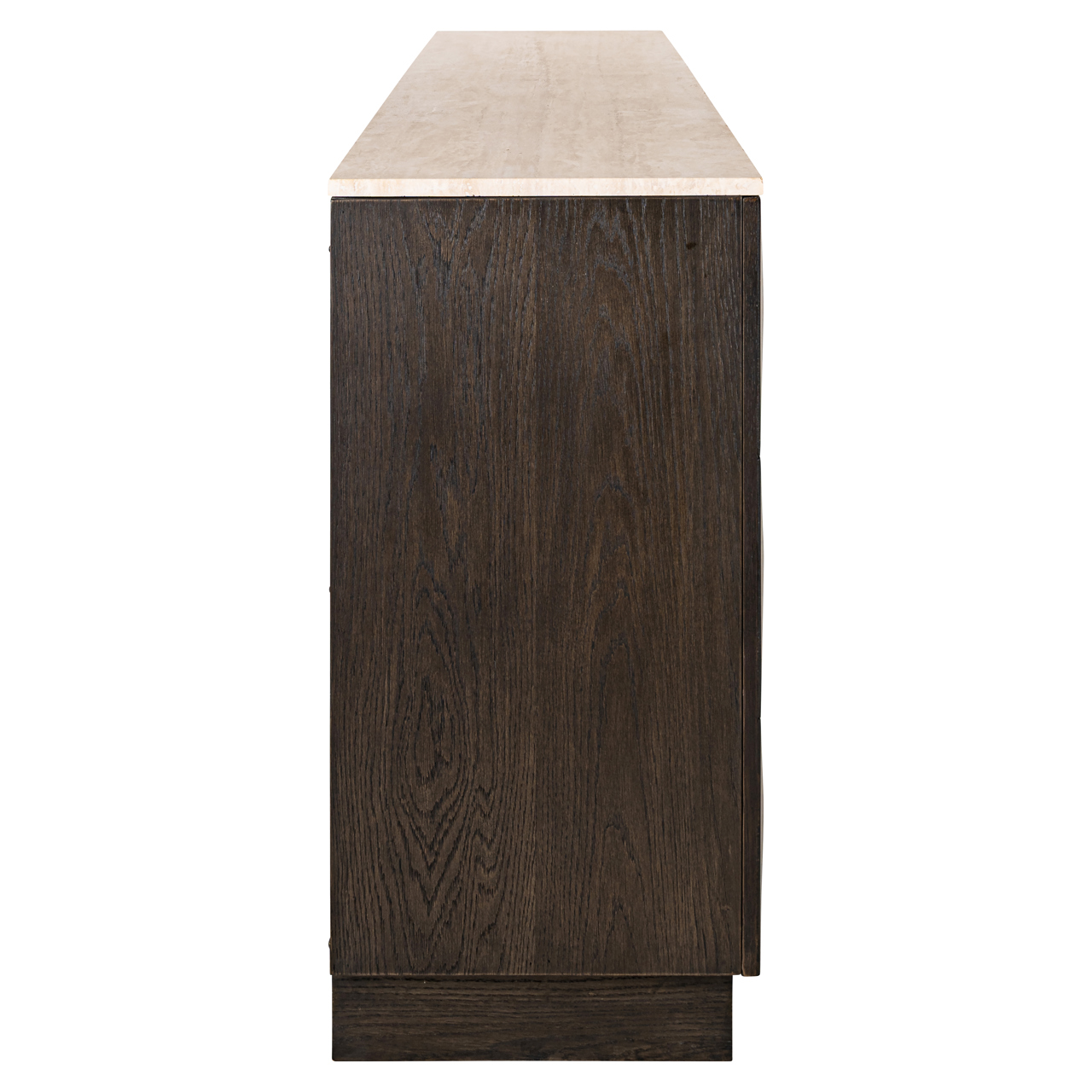 Richmond Interiors Dressoir Claremont brown 4-doors 2-shelves