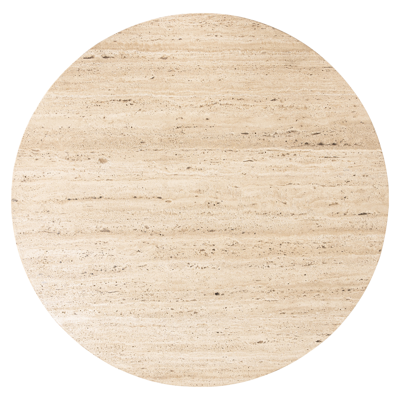 Richmond Interiors Salontafel Hampton dark brown 90Ø