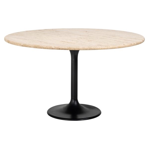 Richmond Interiors Eettafel Hampton black 140Ø