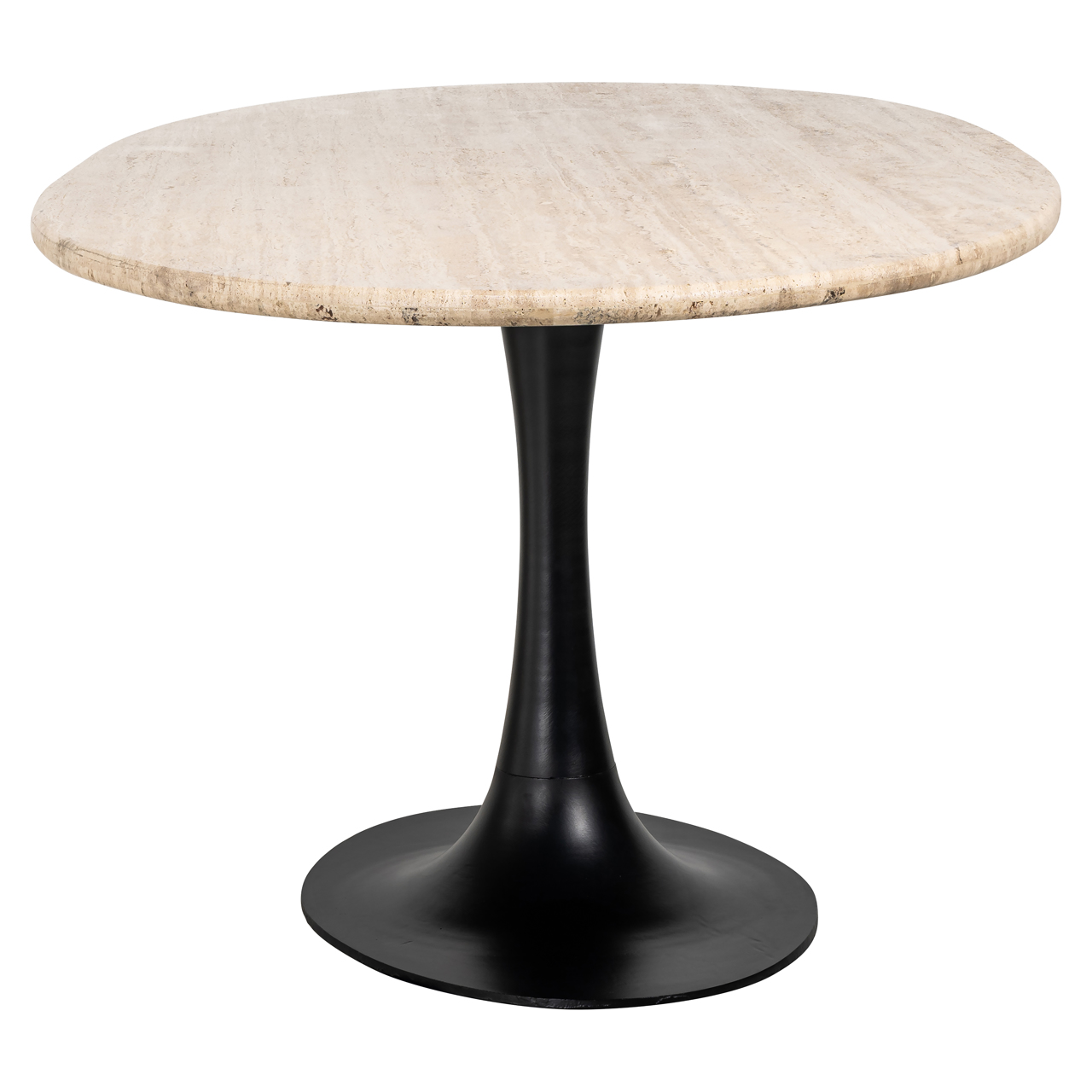 Richmond Interiors Eettafel Hampton black oval 230