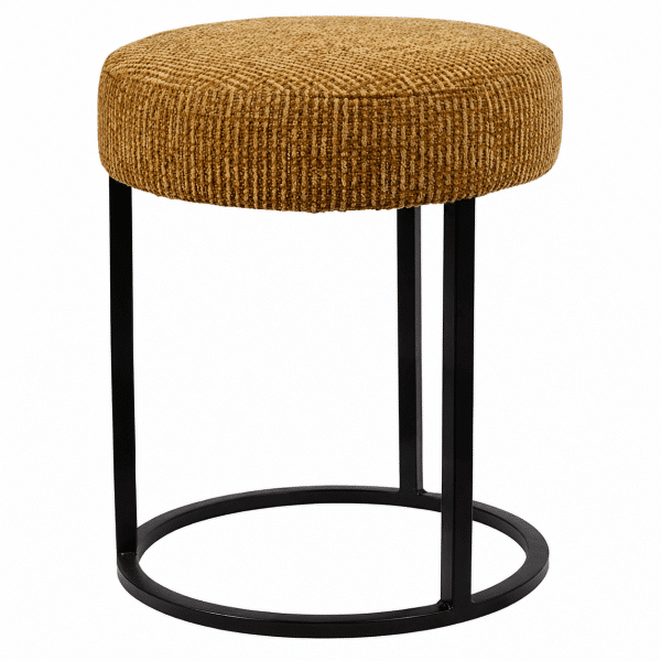Nijwie MySons Escabel hocker - Ø40 - Coco - Gold 132 - Unique Collection