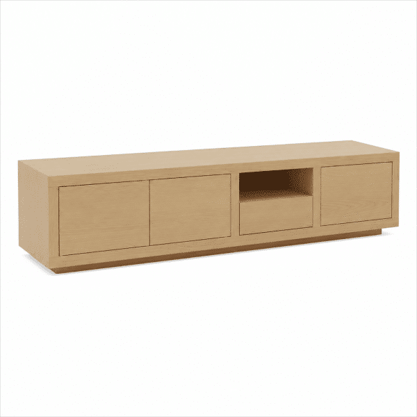 Nijwie Dutch Industries Tampere TV dressoir 190 met 3 deuren, 1 lade en 1 open vak, Natural Oak - Oak Collection