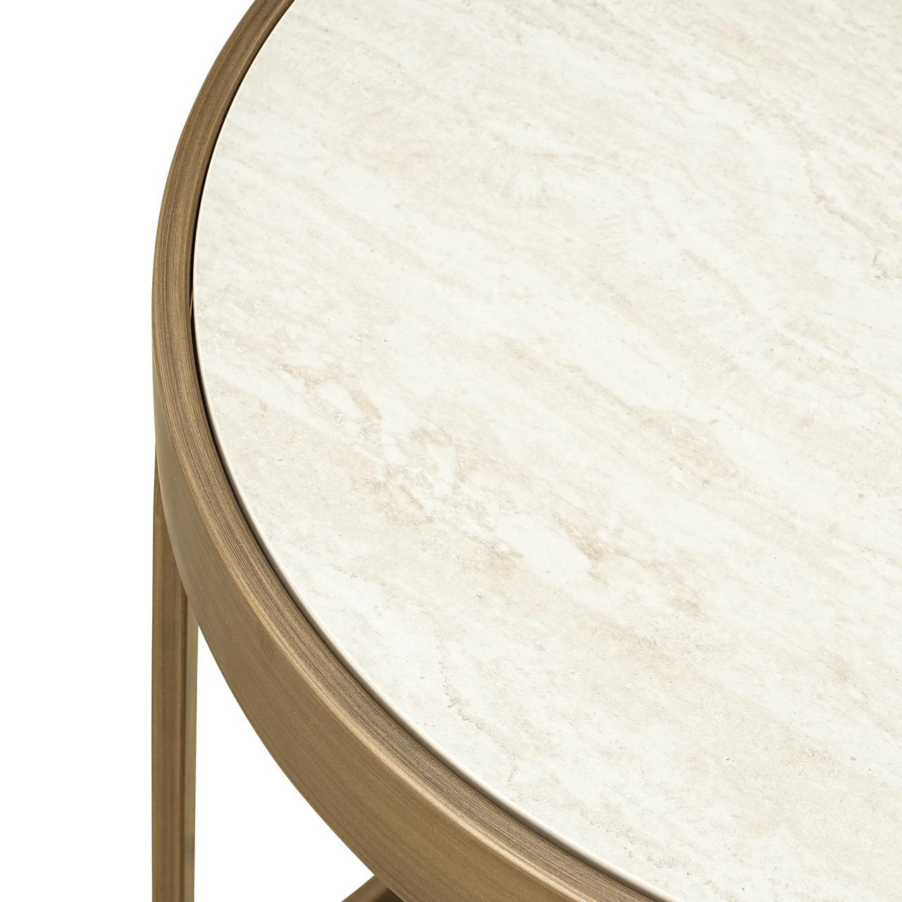 Richmond Interiors Bijzettafel Tivoli white (Set of 2)