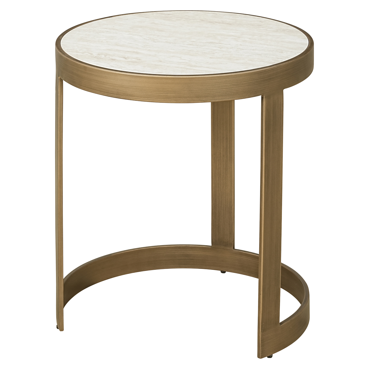 Richmond Interiors Bijzettafel Tivoli white (Set of 2)