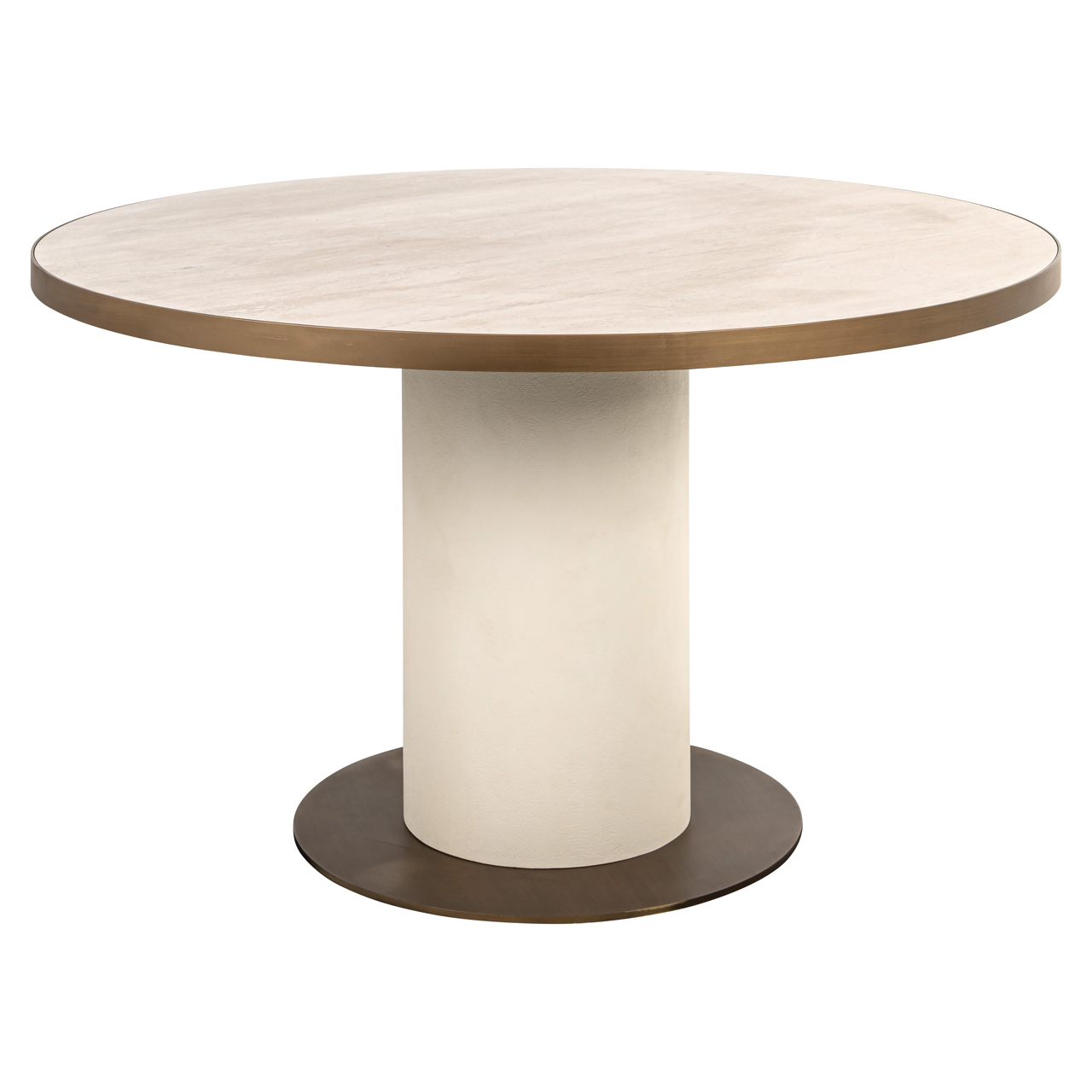 Richmond Interiors Eettafel Tivoli white 130Ø