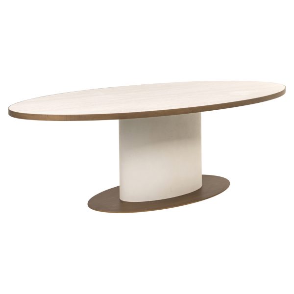 Richmond Interiors Eettafel Tivoli white oval 230