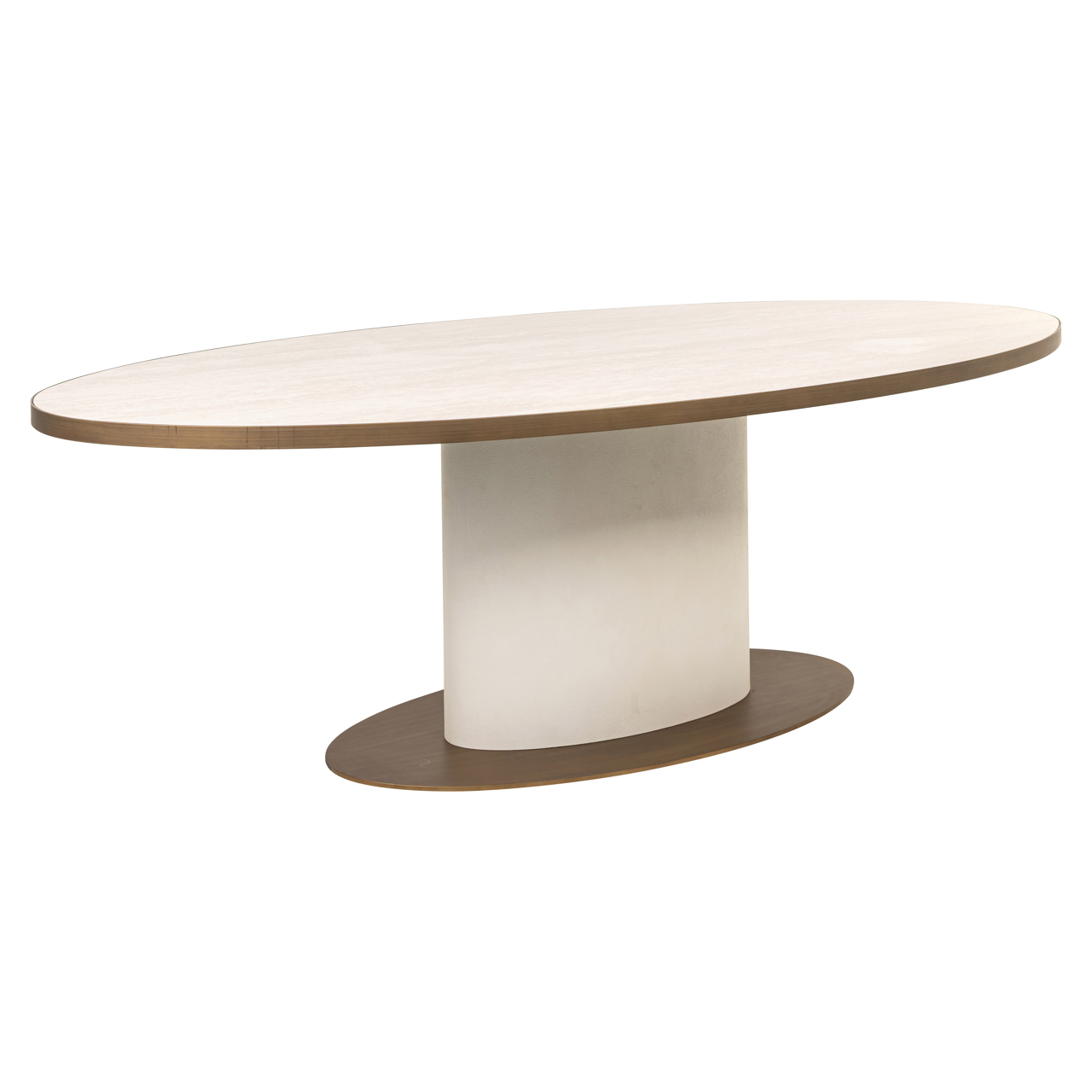 Richmond Interiors Eettafel Tivoli white oval 230