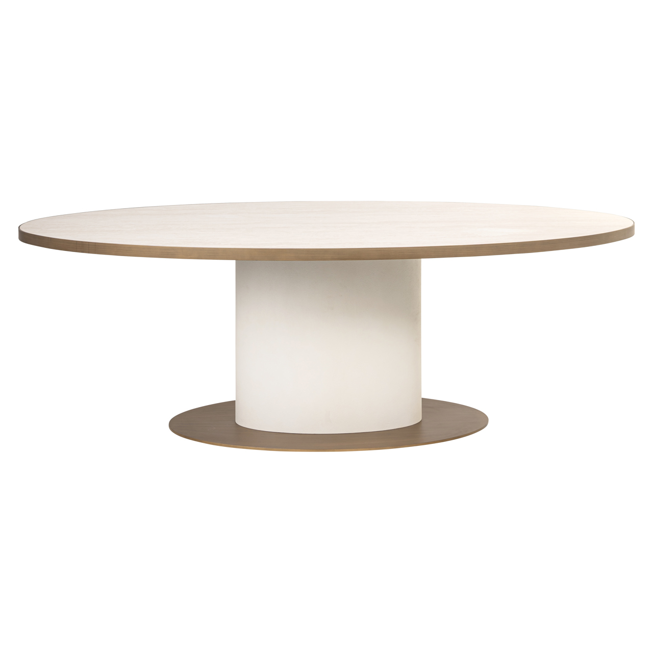 Richmond Interiors Eettafel Tivoli white oval 230