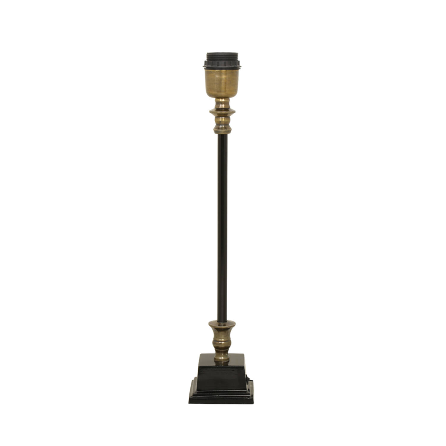 Light & Living Lampvoet 8x8x38 cm RANGPUR zwart-antiek brons