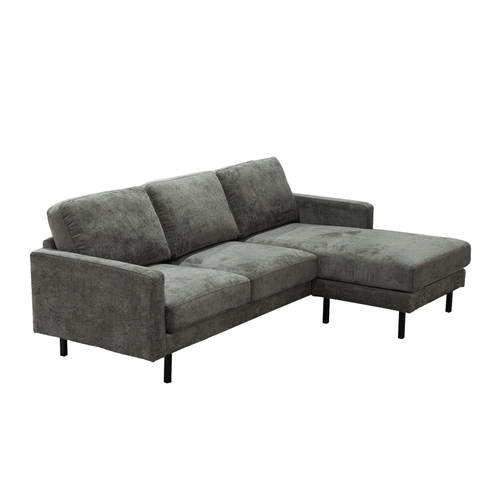 Tower Living Cambridge 2 5-AL/AR + Chaise R/L - Milky 50 grey