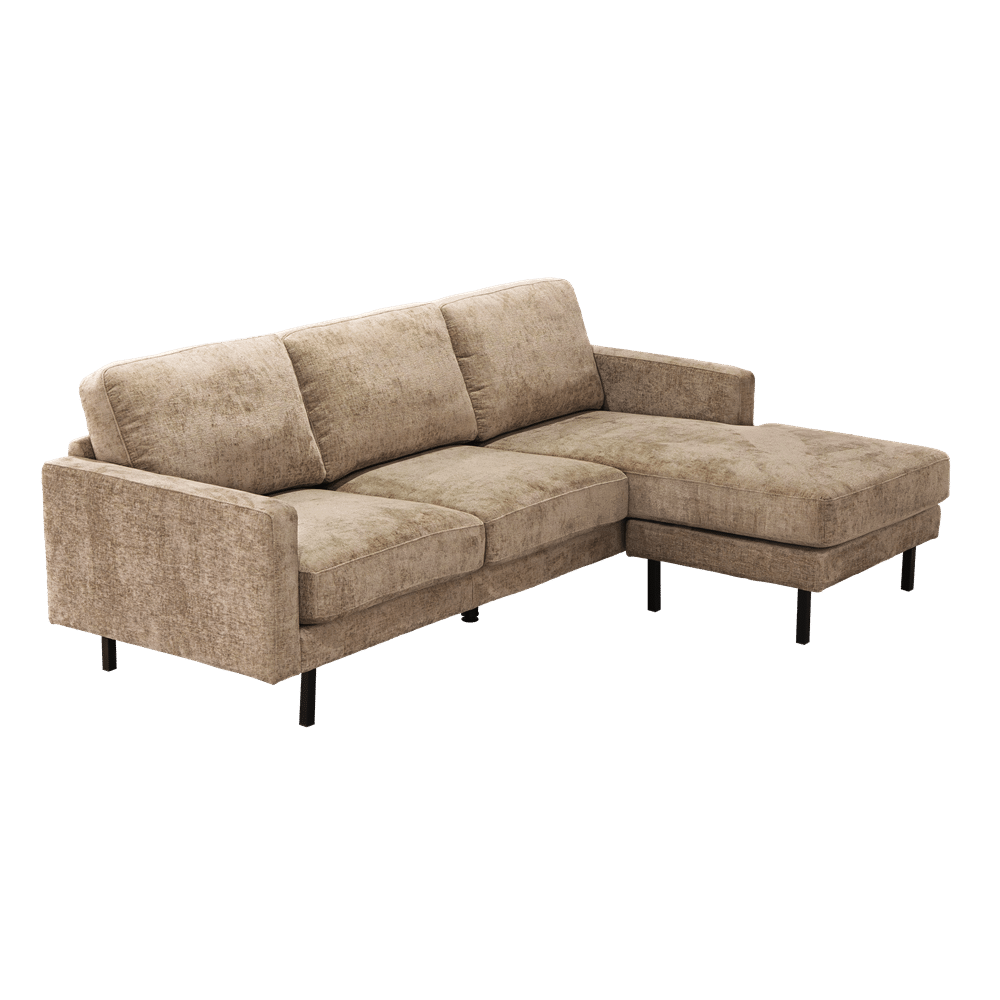 Tower Living Cambridge 2 5-AL/AR + Chaise R/L - Milky 80 beige