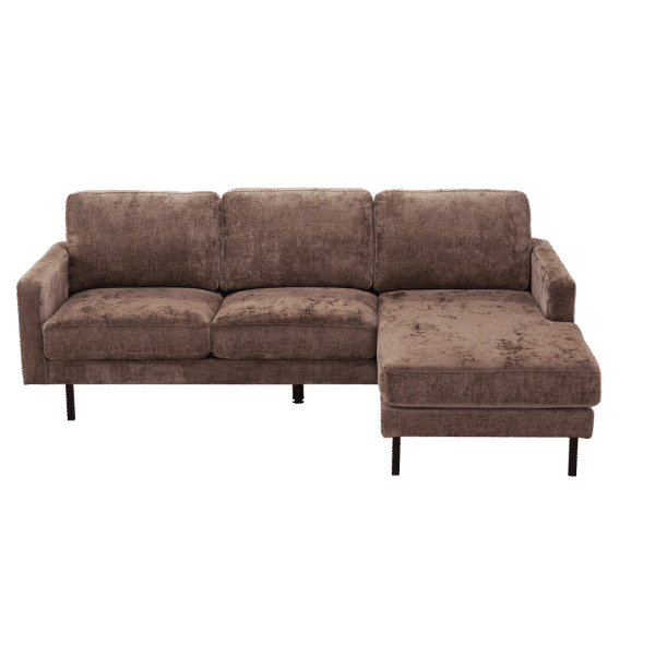 Tower Living Cambridge 2 5-AL/AR + Chaise R/L - Milky 85 brown