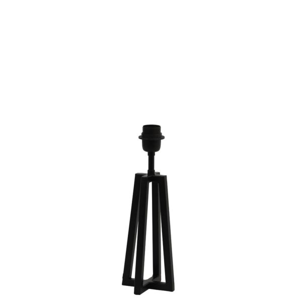 Light & Living Lampvoet 11,5x11,5x31 cm MILEY mat zwart