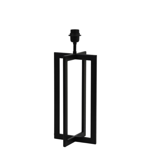 Light & Living Lampvoet 21x21x46 cm MACE mat zwart