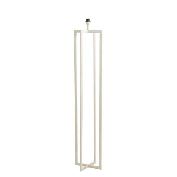 Light & Living Vloerlamp 30x30x140 cm MACE crème