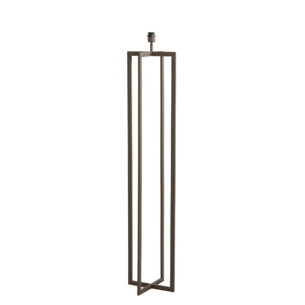 Light & Living Vloerlamp 30x30x140 cm MACE bruin