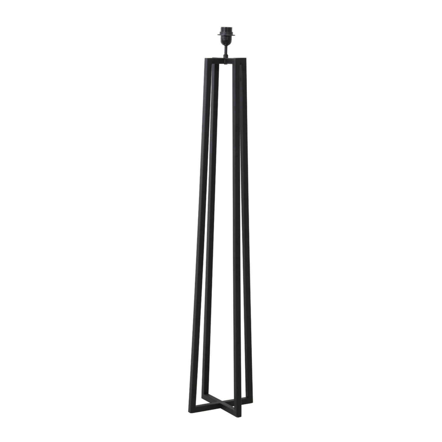 Light & Living Vloerlamp 25x25x130 cm MILEY mat zwart