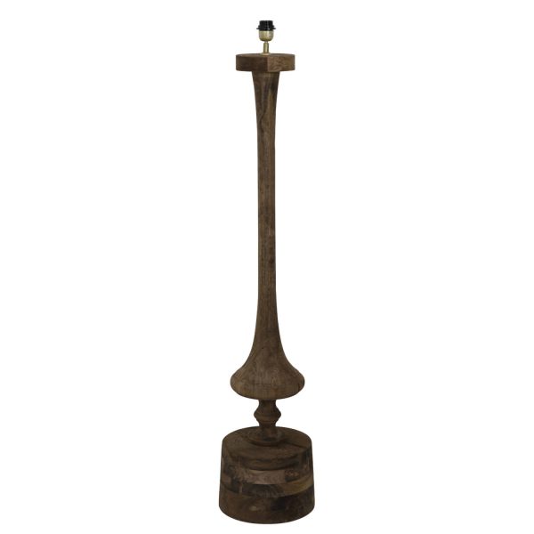 Light & Living Vloerlamp 29x29x135 cm RONIN hout donker bruin