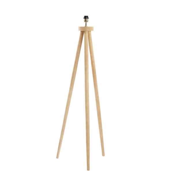 Light & Living Vloerlamp driepoot 52x52x122 cm ILIAS hout mat naturel