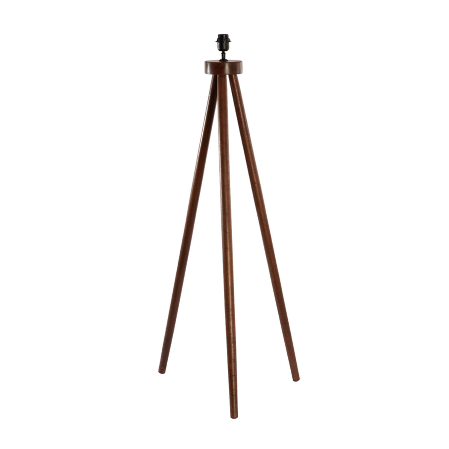 Light & Living Vloerlamp driepoot 52x52x122 cm ILIAS hout roodbruin