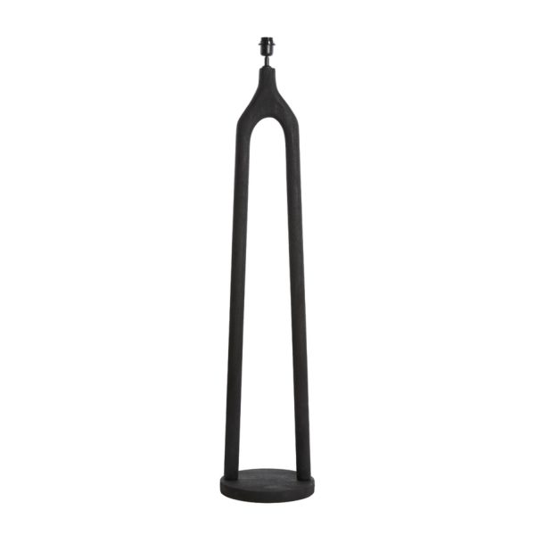 Light & Living Vloerlamp Ø30x135 cm XITTA hout mat zwart
