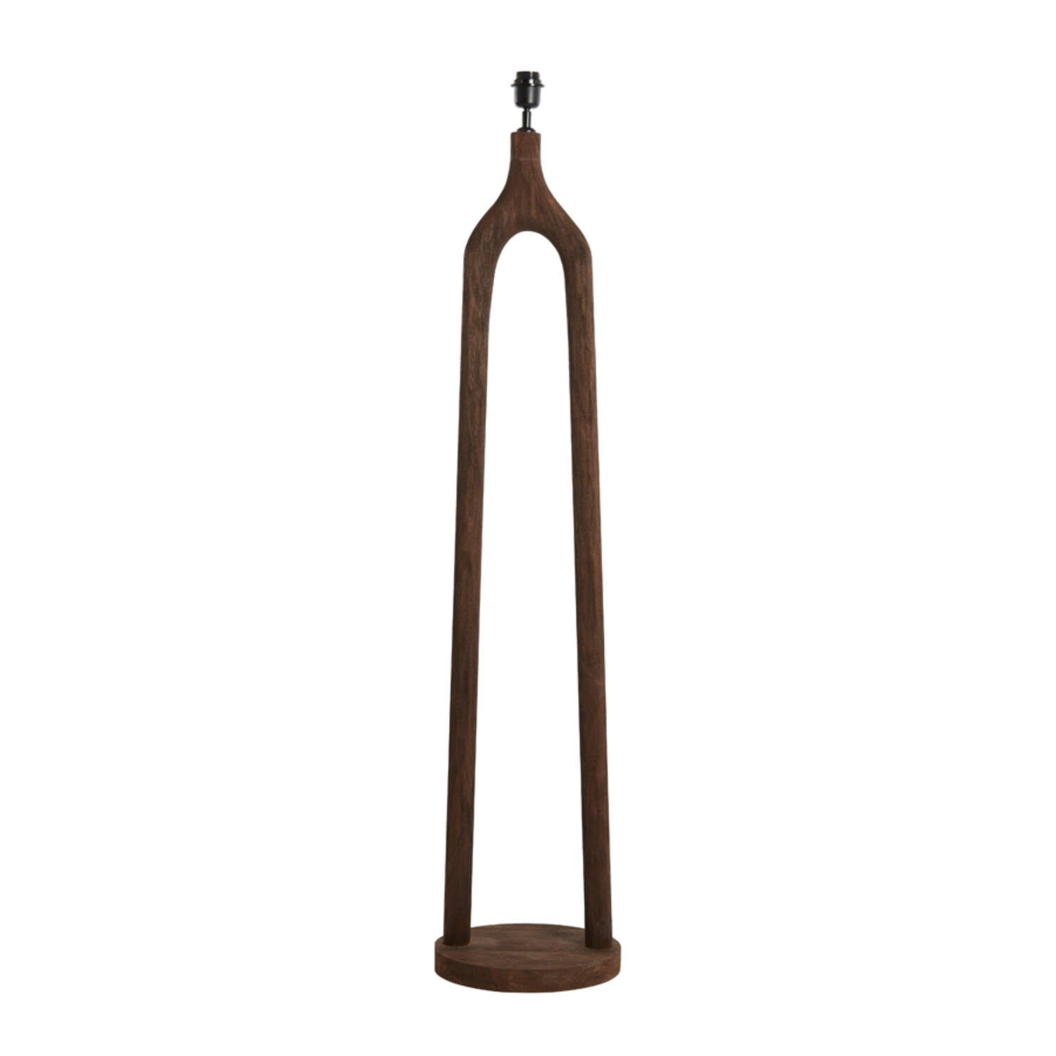 Light & Living Vloerlamp Ø30x135 cm XITTA hout mat donker bruin
