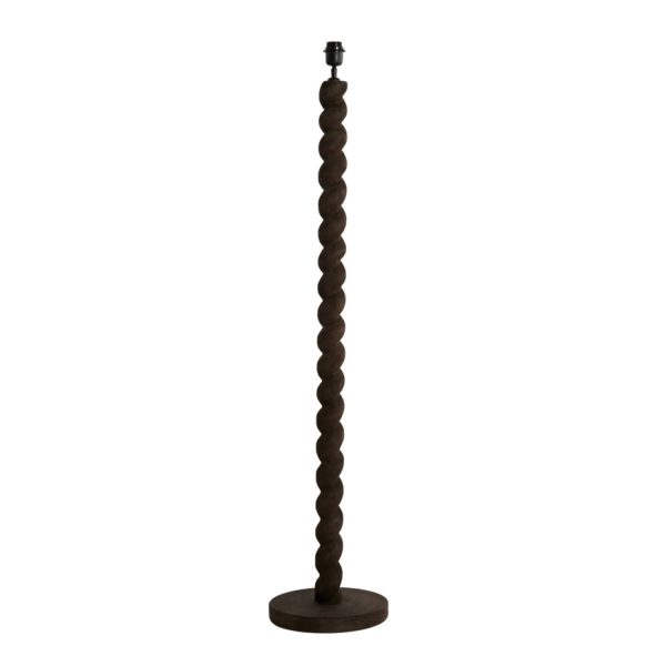 Light & Living Vloerlamp Ø30x138 cm NANNO hout mat grijs-bruin