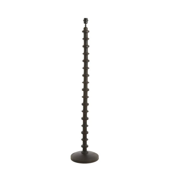 Light & Living Vloerlamp Ø30x135 cm CECILY hout mat donker roodbruin