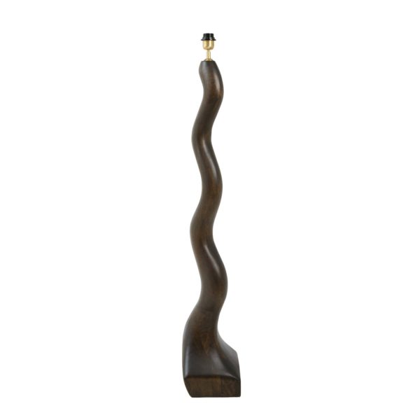 Light & Living Vloerlamp 23x23x125 cm VIKA hout chocolade bruin