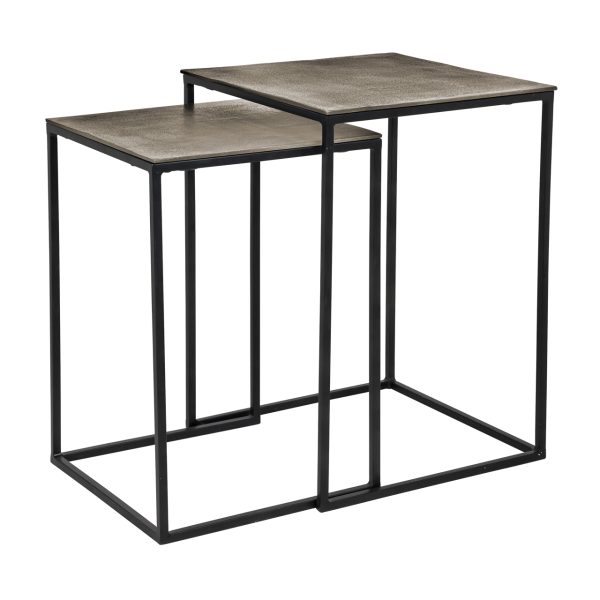 Richmond Interiors Salontafel Finn champagne gold (Set of 2)