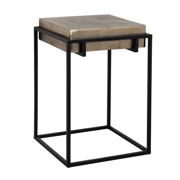 Richmond Interiors Bijzettafel Calloway champagne gold