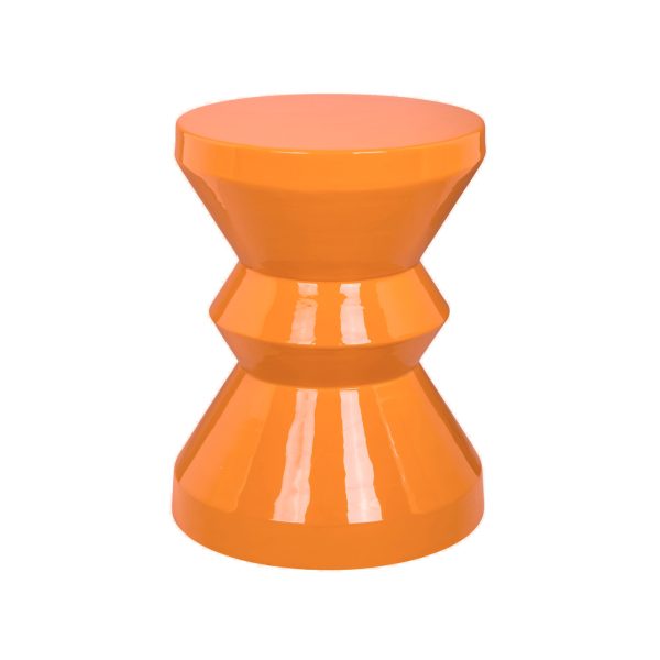 Richmond Interiors Bijzettafel Diablo orange 35Ø