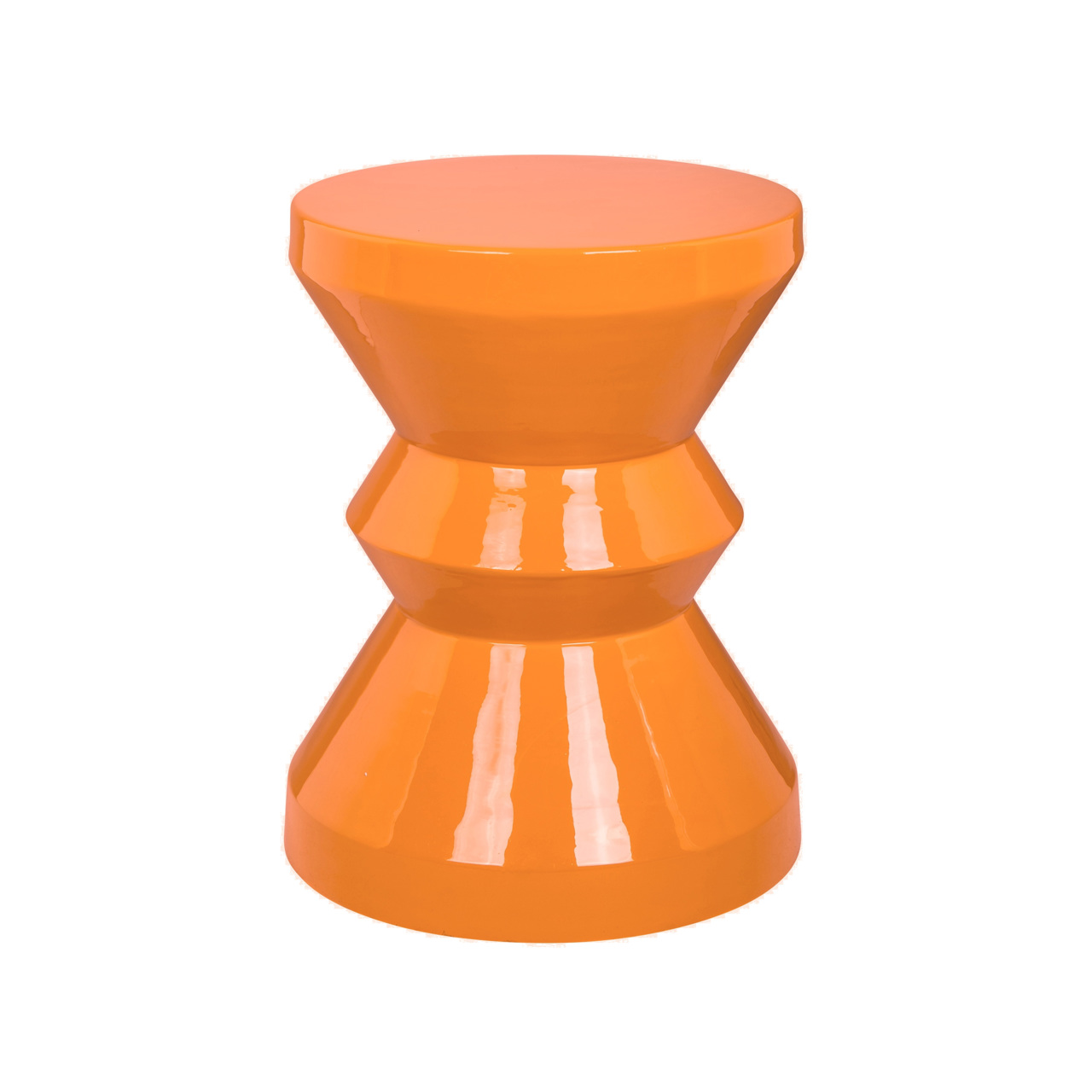 Richmond Interiors Bijzettafel Diablo orange 35Ø