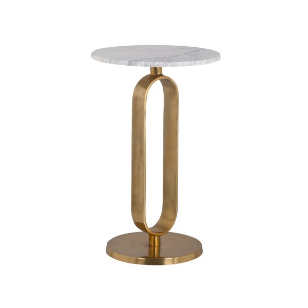 Richmond Interiors Bijzettafel Celine brushed gold