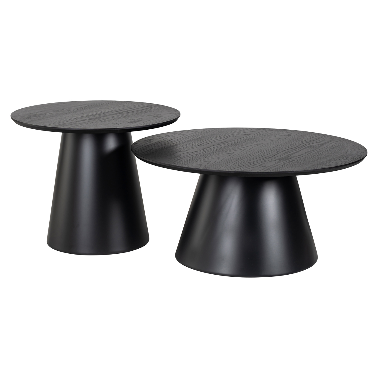 Richmond Interiors Salontafel Jazz black (Set of 2)