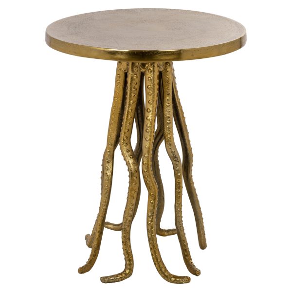 Richmond Interiors Bijzettafel Macey gold